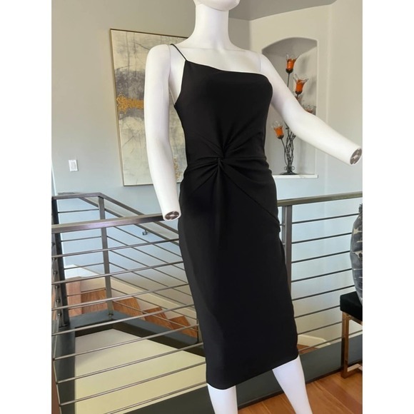 Nookie LUST One Shoulder Midi Dress in Black - XS - Picture 3 of 14